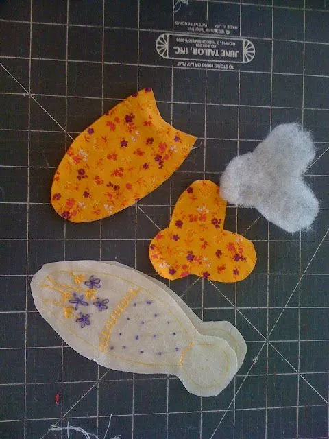Alicia's hiding place: "Angelic pincushion" (