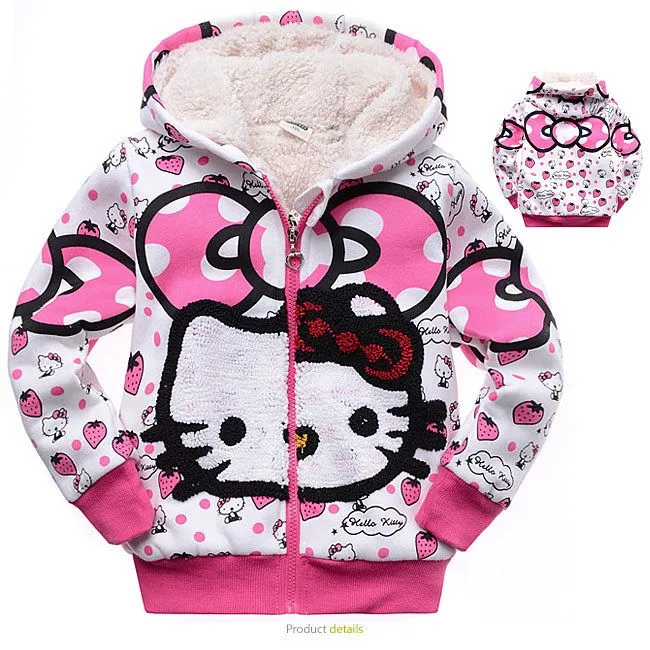 Aliexpress.com : Buy 2014 Winter Hello Kitty Child's Clothing ...