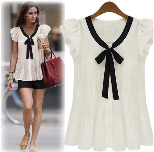 Camisa de chifon 2015 - Imagui