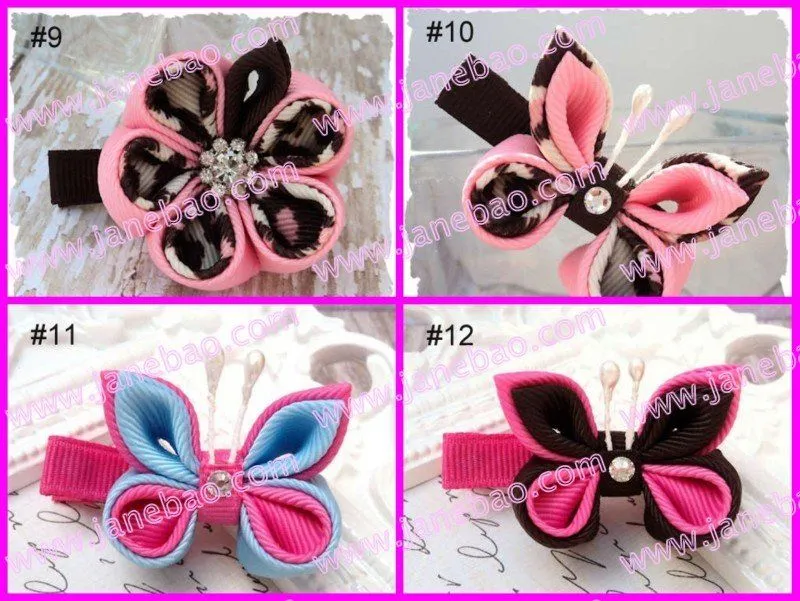 Aliexpress.com : Buy free shipping Ribbon flower clips 160pcs ... Aliexpress.com : Buy free shipping Ribbon flower clips 160pcs ...