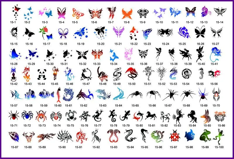 Aliexpress.com : Buy Golden Phoenix Temporary Airbrush Tattoo ...