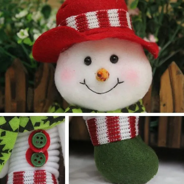 2014 nuevos hechos a mano llegada adornos navidad papá noel ...