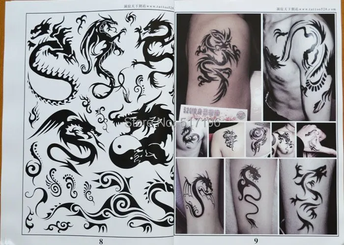 Aliexpress.com: Comprar 2014 nuevo libro del tatuaje hermoso ...