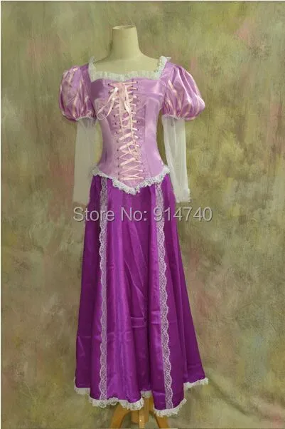 Aliexpress.com: Comprar 2015 adultos hermosa Rapunzel disfraz de ...