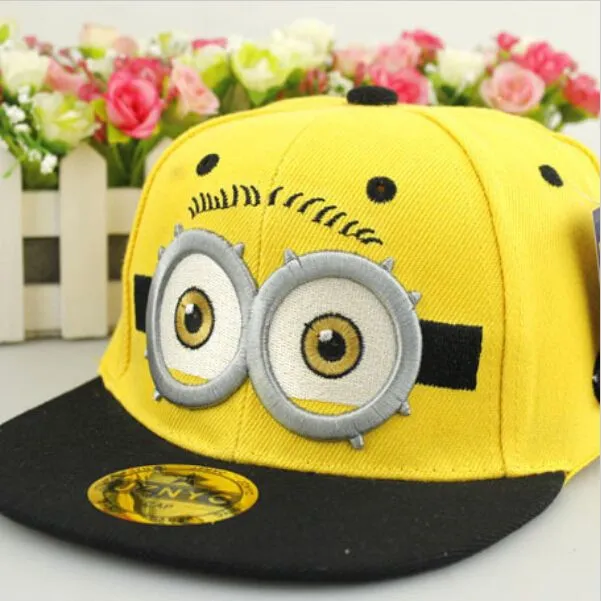 Aliexpress.com: Comprar 2015 Brand New Kids Minions Hip Pop gorras ...