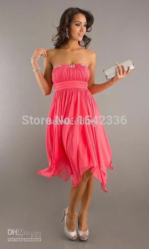 Aliexpress.com: Comprar 2015 Coral pañuelo de fiesta vestidos con ... Aliexpress.com: Comprar 2015 Coral pañuelo de fiesta vestidos con ...