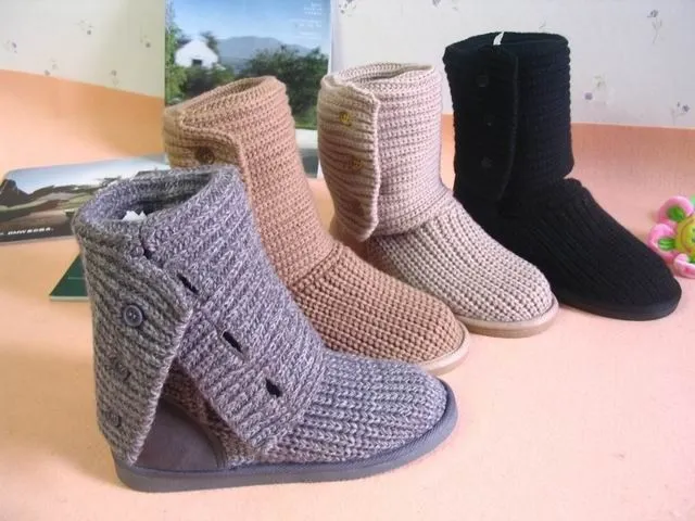 Aliexpress.com: Comprar 2015 nueva moda botas de nieve mujer alta ...