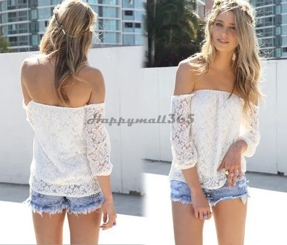 Aliexpress.com: Comprar 2015 moda nuevas mujeres de manga Tops ...