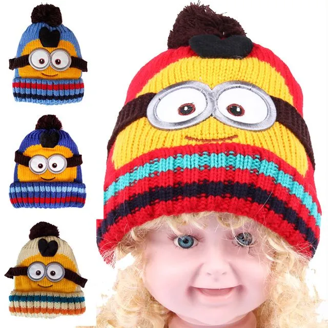 Aliexpress.com: Comprar 2015 niños Skullies y gorritas tejidas del ...