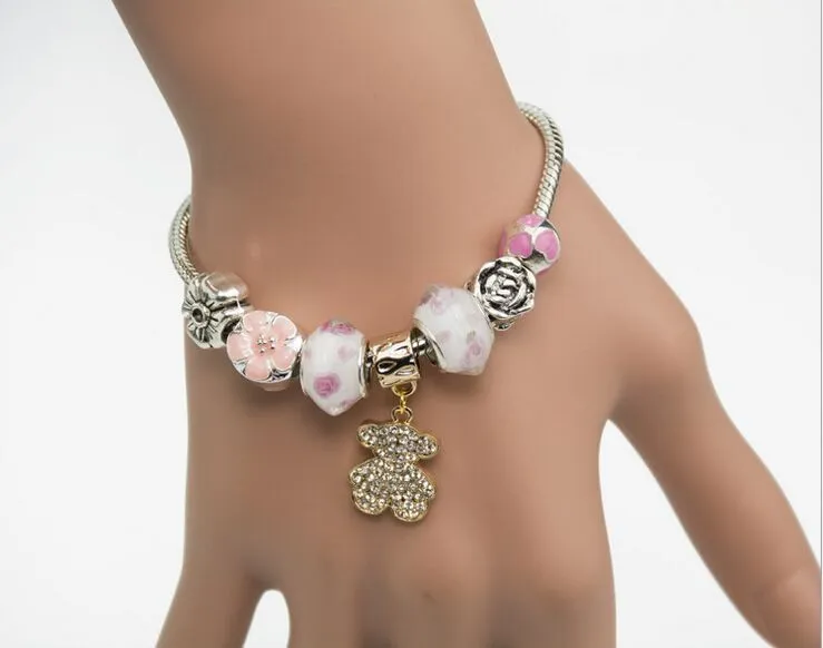 Aliexpress.com: Comprar 2016 cachorros Retro plata pulsera de la ... Aliexpress.com: Comprar 2016 cachorros Retro plata pulsera de la ...