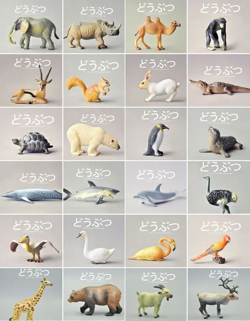 Aliexpress.com: Comprar 24 unids ~ figuras de animales juguetes ...