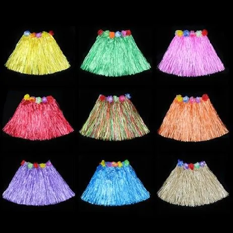 Aliexpress.com: Comprar 40 cm hierba Hula hawaiano falda Fancy ...