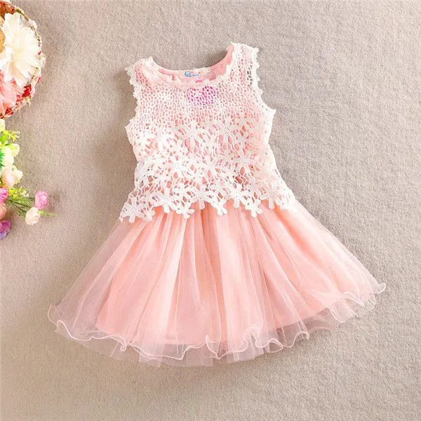 Aliexpress.com: Comprar Bebé niñas Crochet encaje tul vestidos ... Aliexpress.com: Comprar Bebé niñas Crochet encaje tul vestidos ...