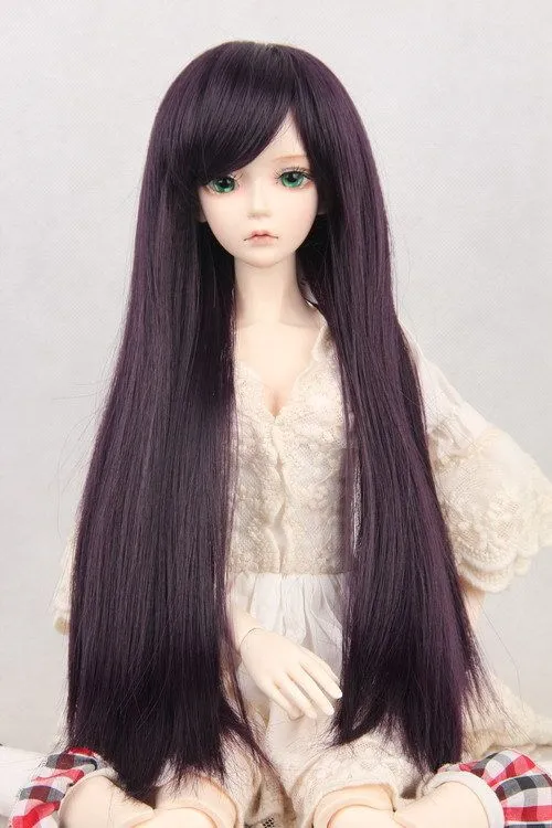 Aliexpress.com: Comprar Bjd Doll larga recta de color morado ...