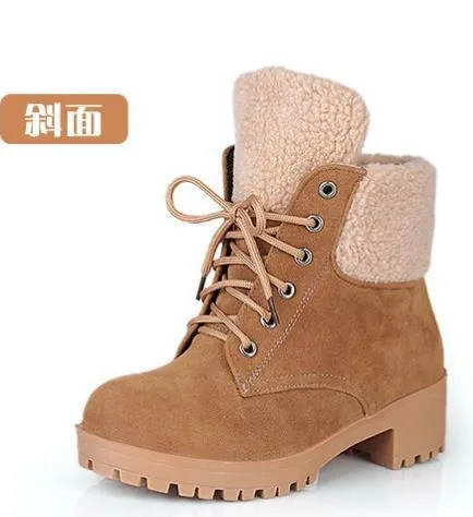 Aliexpress.com: Comprar Caballero de piel moda para mujer botines ...