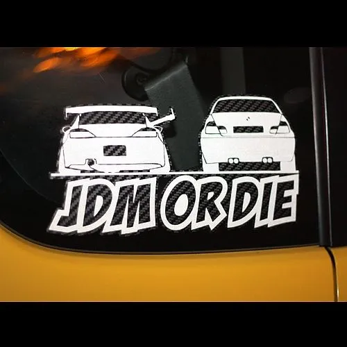 Aliexpress.com: Comprar Calcomanías para automóviles jdm o morir ...