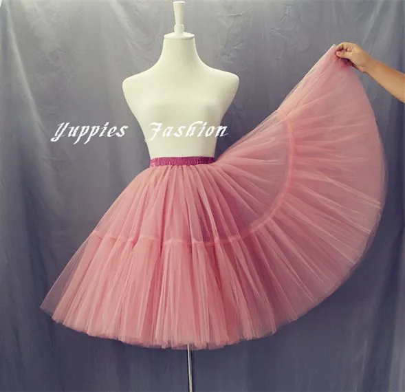 Aliexpress.com: Comprar 5 capas 55 cm largo Celebrity Faldas para ...