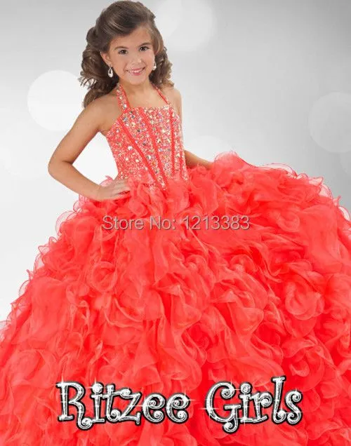 Aliexpress.com: Comprar Custom Hot Pink niñas vestidos del desfile ... Aliexpress.com: Comprar Custom Hot Pink niñas vestidos del desfile ...