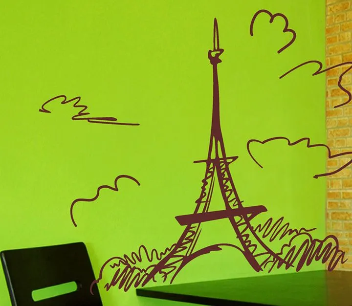 Aliexpress.com: Comprar Dibujo palillo pantalla de la torre Eiffel ...