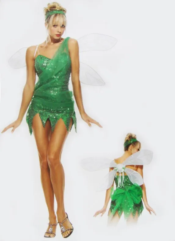 Disfraces de Halloween para mujeres elf Tinker Bell cosplay traje ... Disfraces de Halloween para mujeres elf Tinker Bell cosplay traje ...