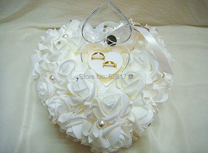 Aliexpress.com: Comprar Favores de la boda almohada anillo con ... Aliexpress.com: Comprar Favores de la boda almohada anillo con ...