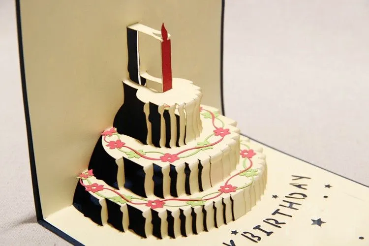 Aliexpress.com: Comprar Fete tarjeta de felicitación postal pastel ... Aliexpress.com: Comprar Fete tarjeta de felicitación postal pastel ...