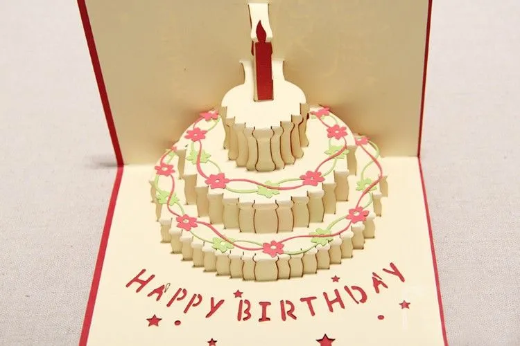 Aliexpress.com: Comprar Fete tarjeta de felicitación postal pastel ... Aliexpress.com: Comprar Fete tarjeta de felicitación postal pastel ...