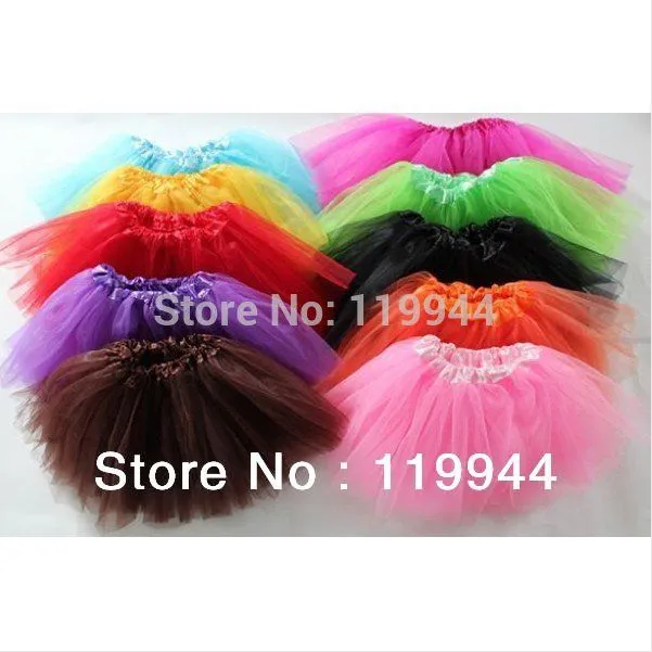 Aliexpress.com: Comprar Hermosa niña 3 capas tutú faldas de las ...