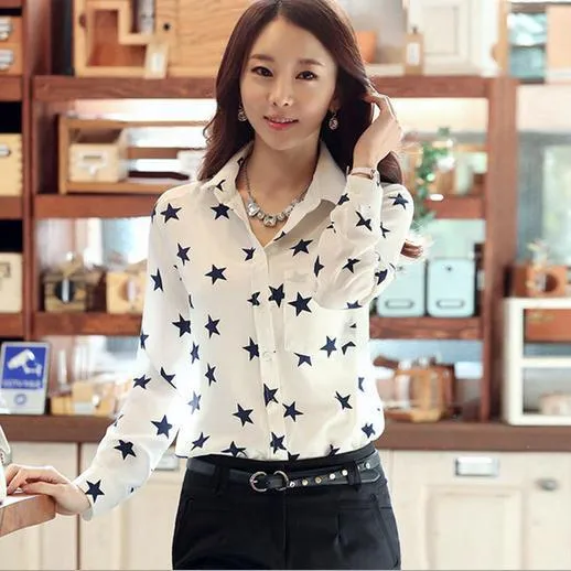 Aliexpress.com: Comprar Hot2015 mujeres del verano camisa de gasa ...