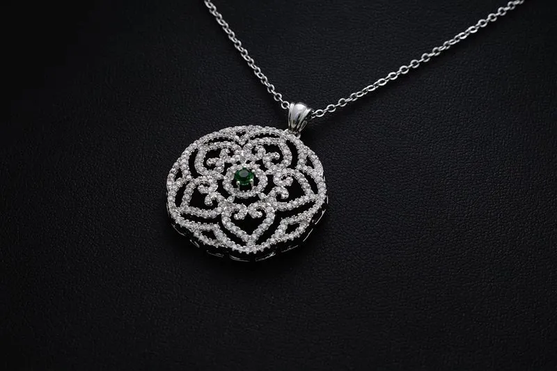 Aliexpress.com: Comprar Joyas moda elegante oro blanco plateó ...