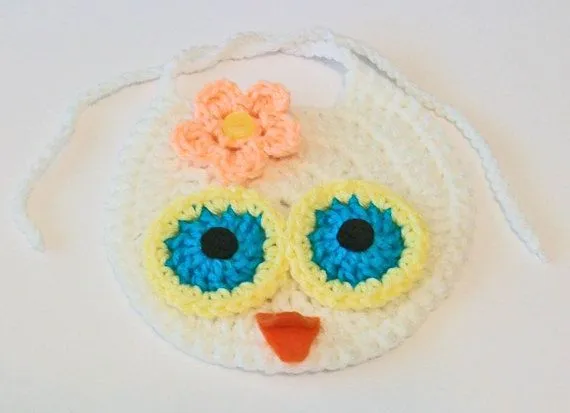Aliexpress.com: Comprar Lechuza blanca con la flor Crocheted mano ... Aliexpress.com: Comprar Lechuza blanca con la flor Crocheted mano ...
