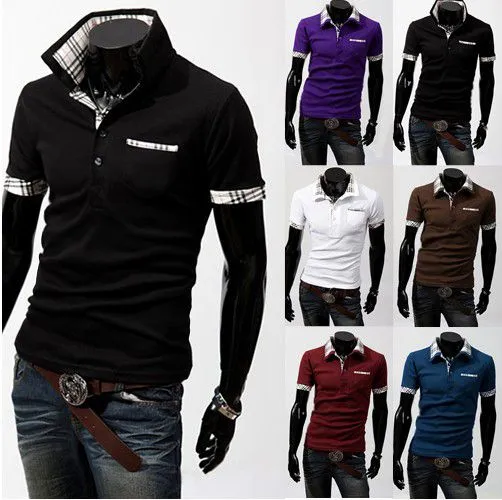 Aliexpress.com: Comprar Marca moda para hombre camiseta de mangas ...