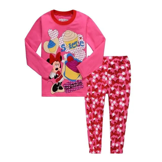 Aliexpress.com: Comprar Minie pijamas de dibujos animados ropa de ...