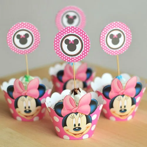 Aliexpress.com: Comprar Minnie mouse de la magdalena wrappers y ... Aliexpress.com: Comprar Minnie mouse de la magdalena wrappers y ...