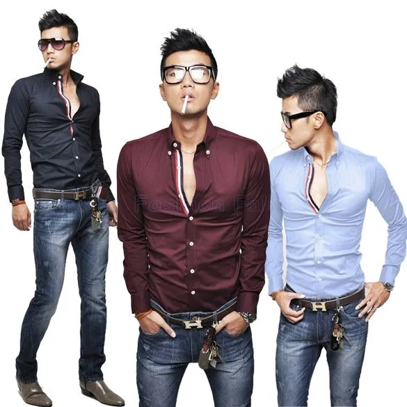 Aliexpress.com: Comprar Moda hombres de negocios Slim Fit chaqueta ...