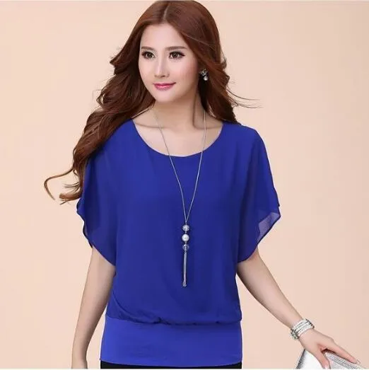 Aliexpress.com: Comprar Mujeres Blusa 2015 Summer Casual tallas ...