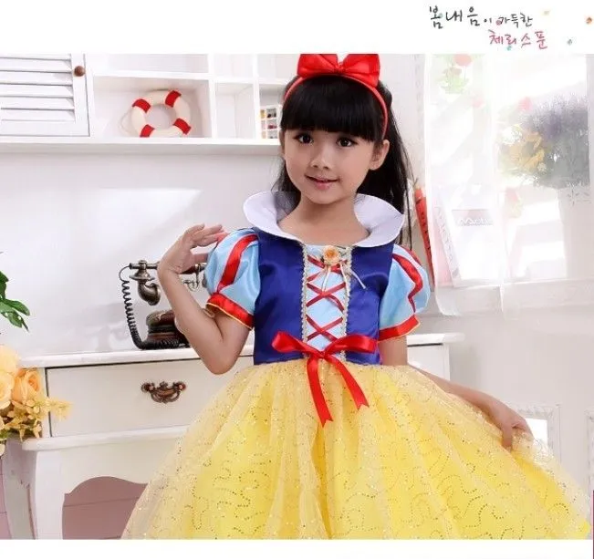 Niños Cosplay disfraces blancanieves princesa Fancy Dress año ...