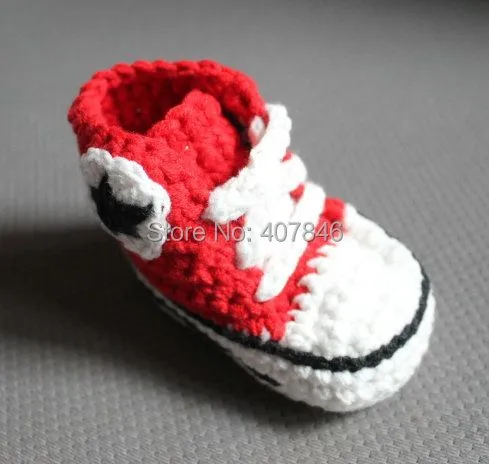 Aliexpress.com: Comprar 1 par zapatillas ganchillo del bebé ...