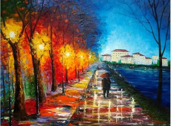 Aliexpress.com: Comprar Puente de la ciudad Monet estilo abstracto ... Aliexpress.com: Comprar Puente de la ciudad Monet estilo abstracto ...