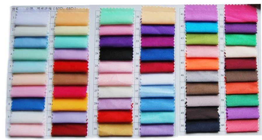 Carta de colores de telas - Imagui