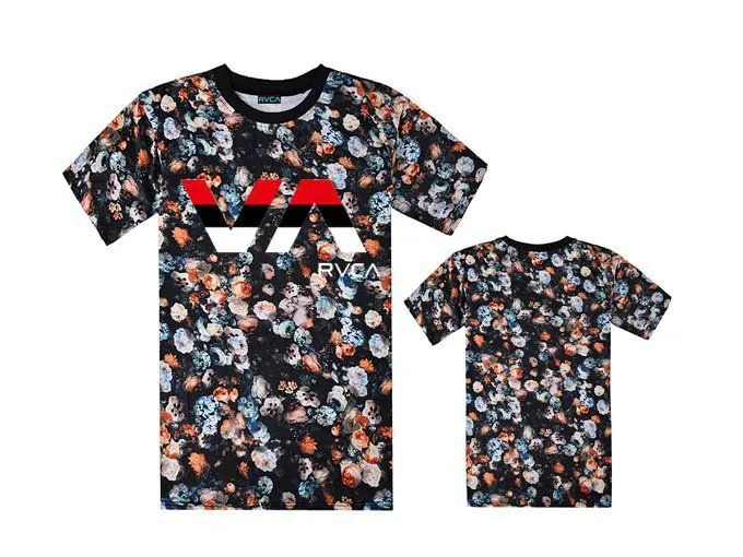 Aliexpress.com: Comprar Rvca t shirt hiphop galaxia camisetas ...