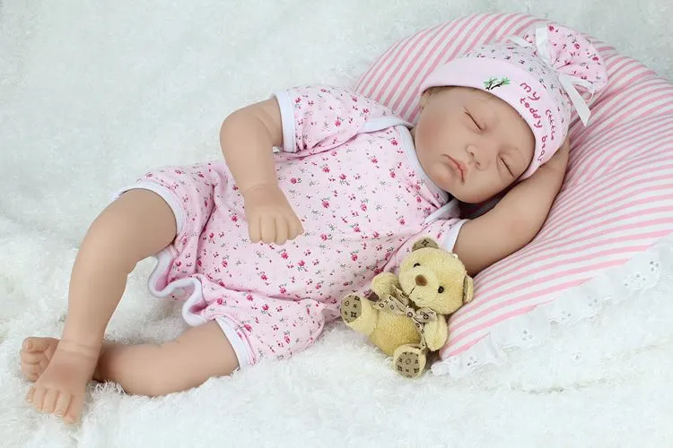 Aliexpress.com: Comprar Silicona renacer Baby Doll juego juguetes ...