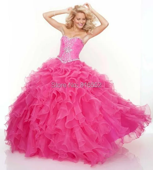 Aliexpress.com: Comprar En Stock Organza con volantes vestidos ... Aliexpress.com: Comprar En Stock Organza con volantes vestidos ...
