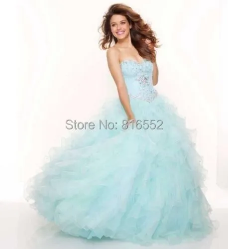 Aliexpress.com: Comprar En Stock Organza con volantes vestidos ... Aliexpress.com: Comprar En Stock Organza con volantes vestidos ...