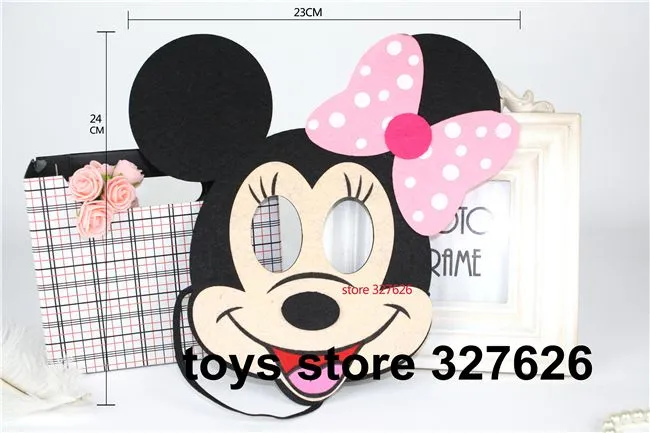 Aliexpress.com: Comprar Nueva Style1piece Mickey Minne máscara del ...