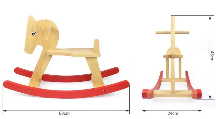 Aliexpress.com: Comprar Super gran caballo de oscilación de madera ...