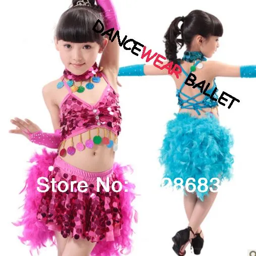 Aliexpress.com: Comprar Trajes de baile de lentejuelas niños del ...