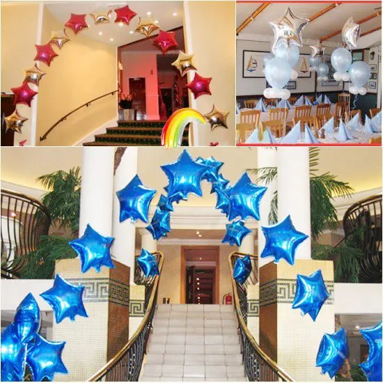 Aliexpress.com: Comprar 1 unid 18 pulgadas estrella globos de ... Aliexpress.com: Comprar 1 unid 18 pulgadas estrella globos de ...