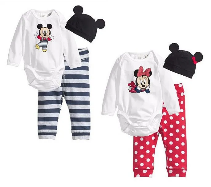 Aliexpress.com: Comprar 3 unidades Carters ropa del bebé de mickey ...