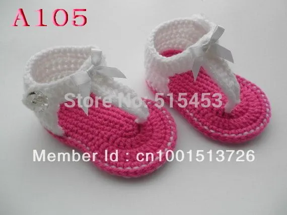 Aliexpress.com: Comprar Verano sandalias tejidas a mano del bebé ...